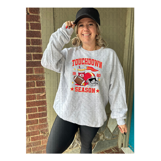PREORDER : Kansas City Chiefs - Touchdown Season // Graphic Sweatshirt