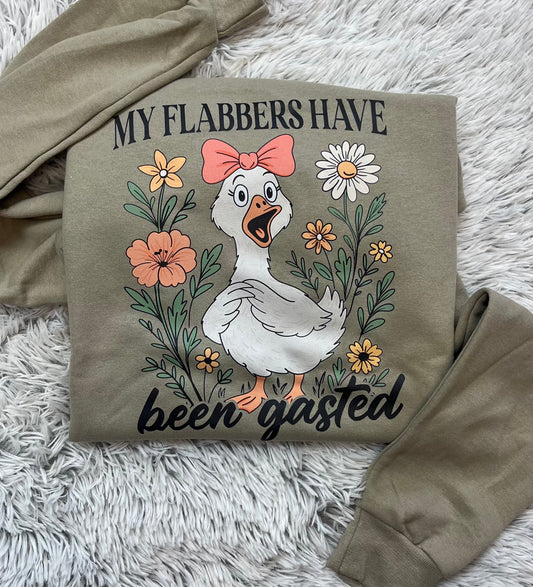My Flabbers Have Been Gasted // Graphic Sweatshirt