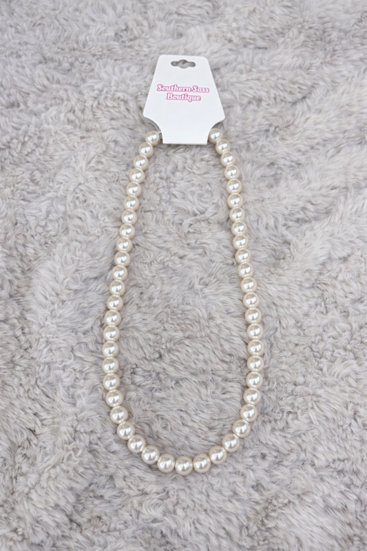 Magnetic Pearl Necklace