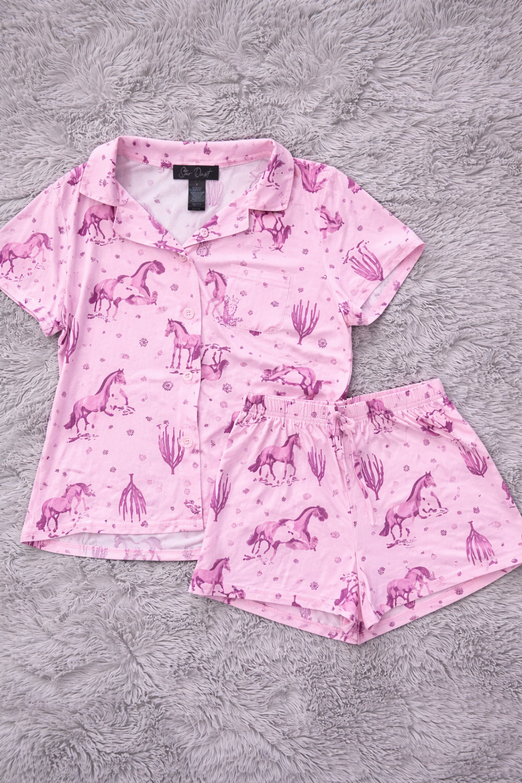 Pink Horse Pajamas