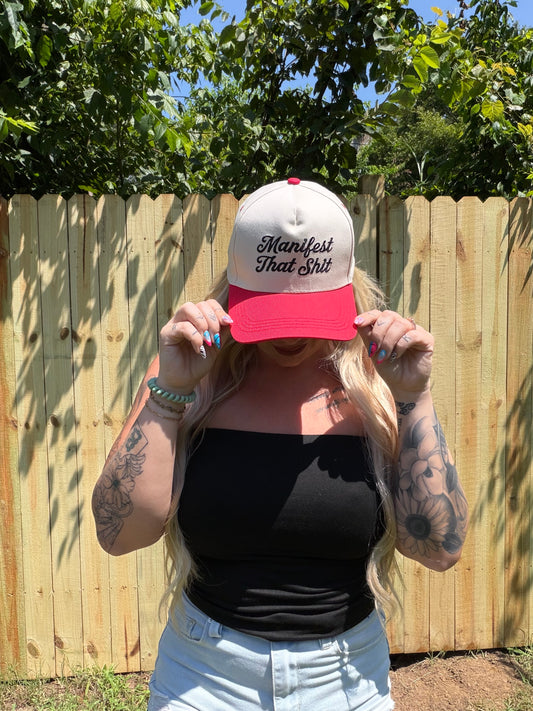 Manifest That Shit // Red // Hat