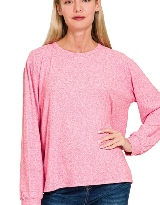 Best Memories Sweater // Candy Pink