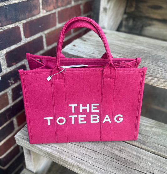 Tote Bag // Burgundy 