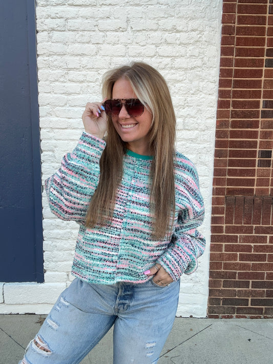 Candy Burst Sweater