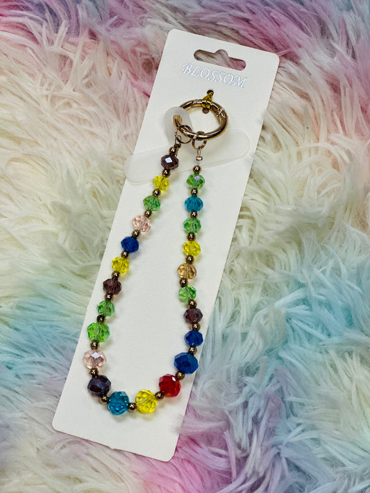 Sparkle Keychain / Phone Charm // Multi