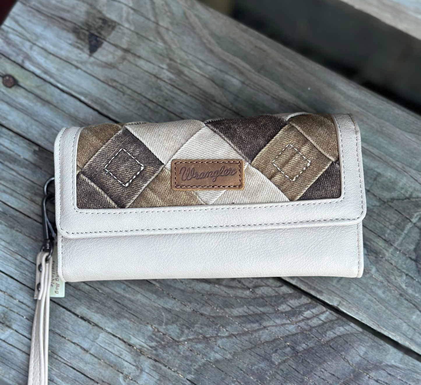 Oversized Wrangler Denim Wallet