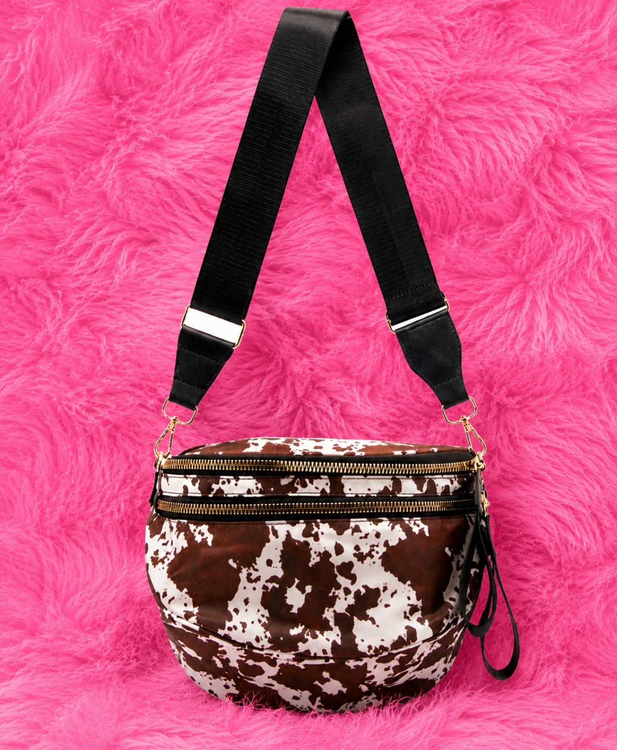The Morgan Sling Bag // Brown Cow