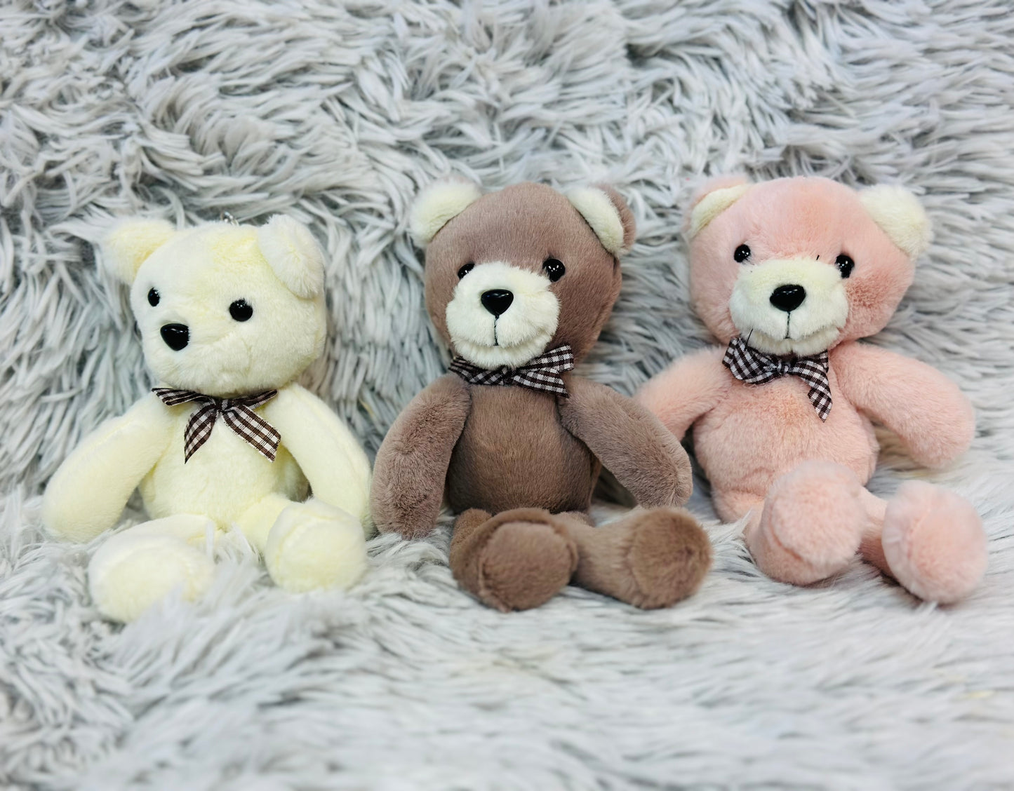 Bow Bear Bag Charm