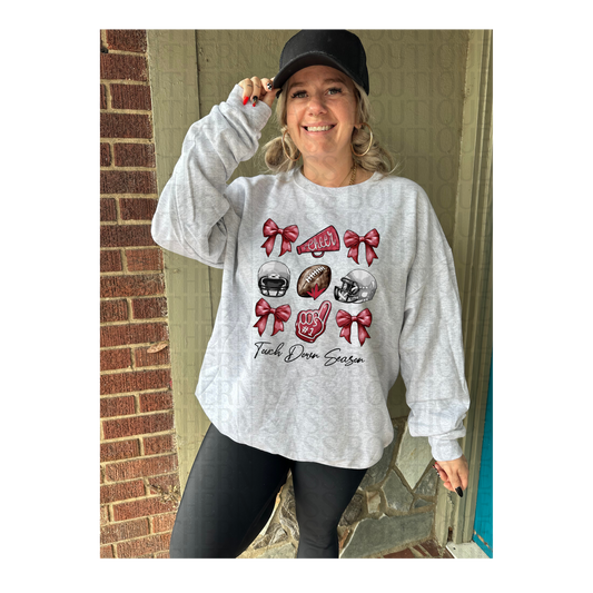 PREORDER : Arizona Cardinals - Football Game Day Coquette // Graphic Sweatshirt