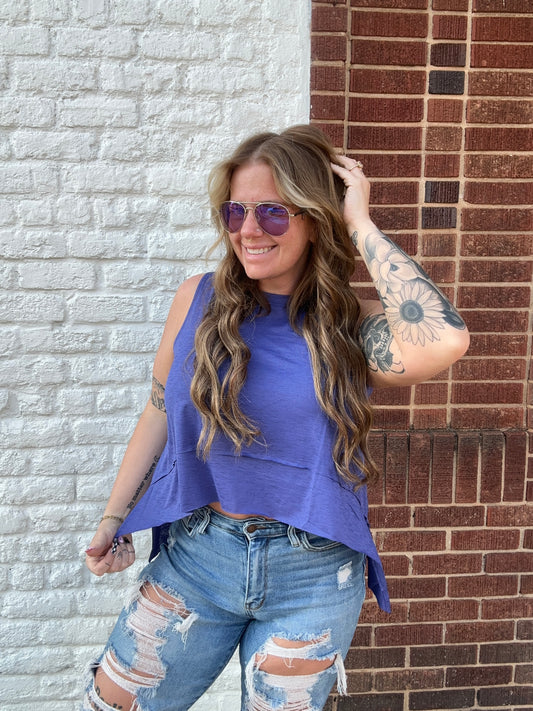 Believe In Me Tank // Royal