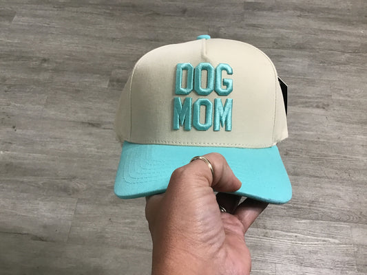 Dog Mom// embroidered hat