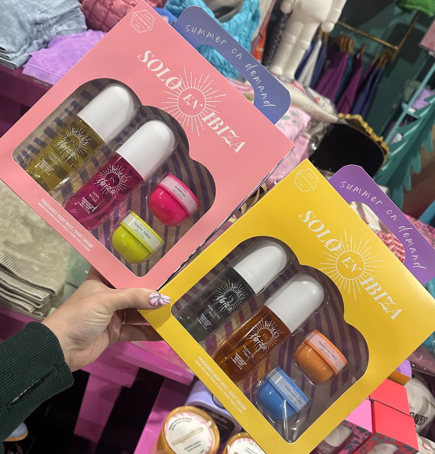 Boutique Set Spray 4pc