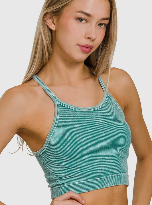 Thin Strap Brami // Teal