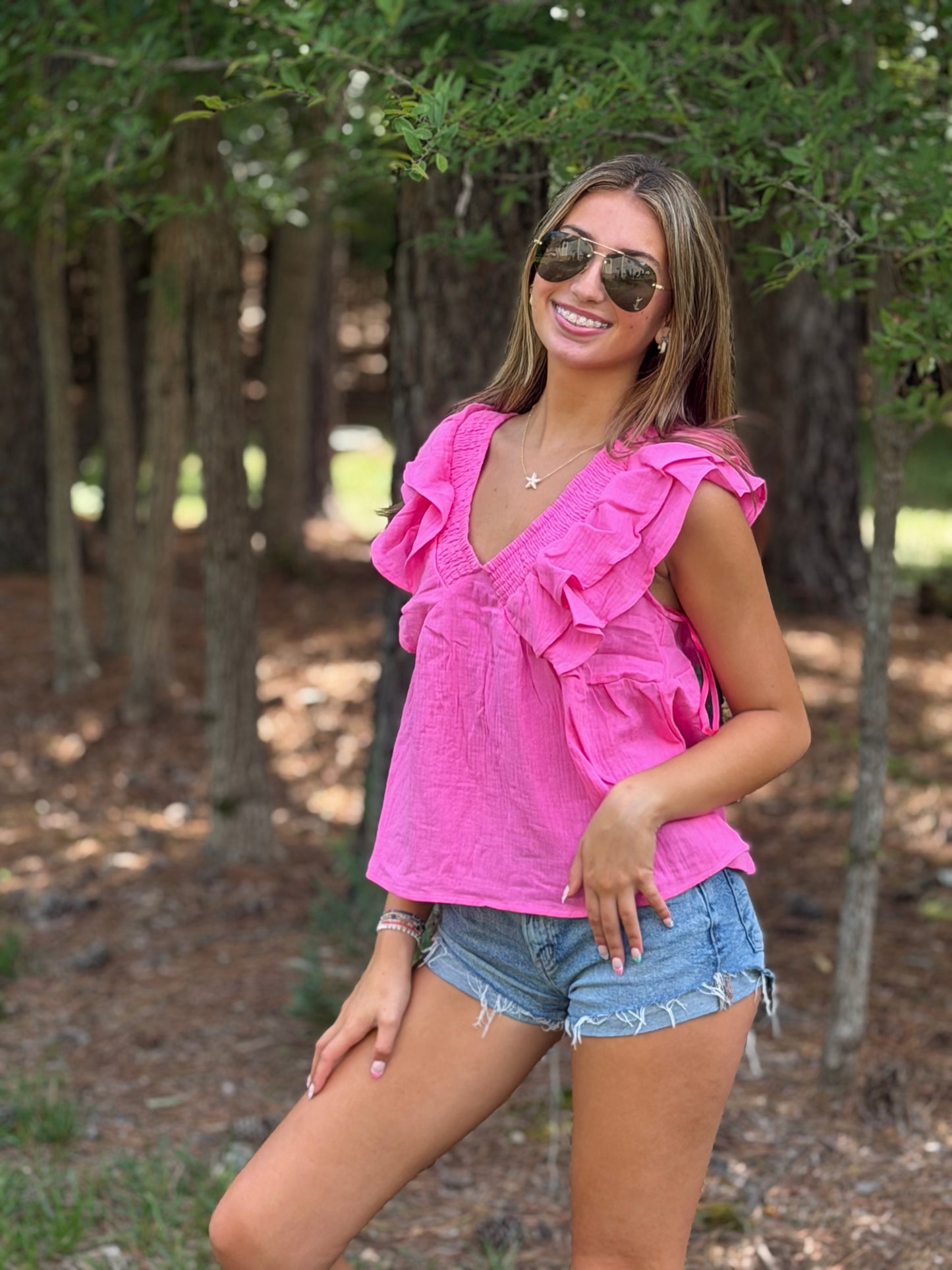Pink Petals Top