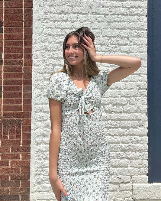 California Dreamer Dress // Sage