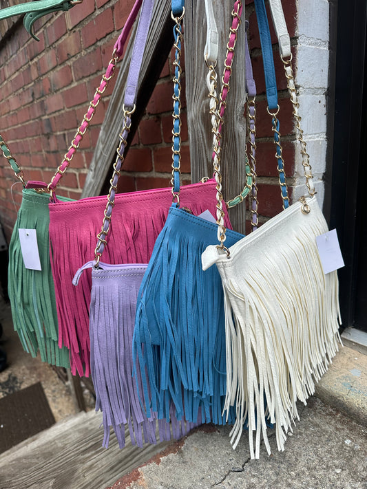 Fringe Fringe Fringe Crossbody