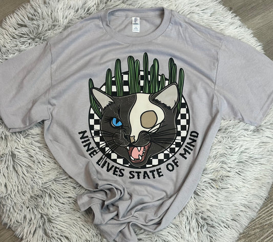 Nine Lives State Of Mind // Graphic Tee