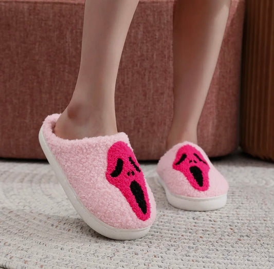 Scream Pink // Slippers