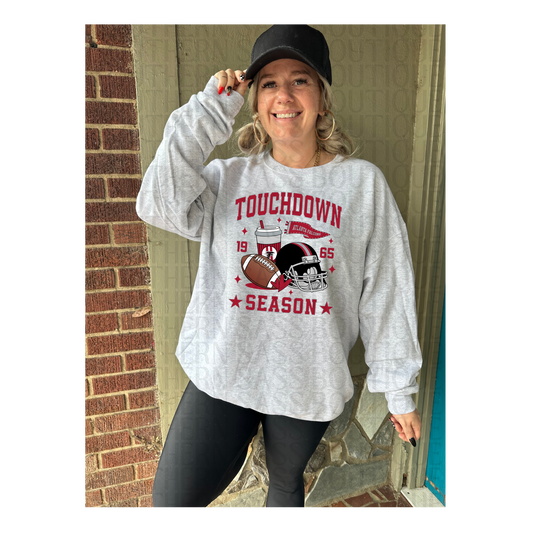 PREORDER : Atlanta Falcons - Touchdown Season // Graphic Sweatshirt