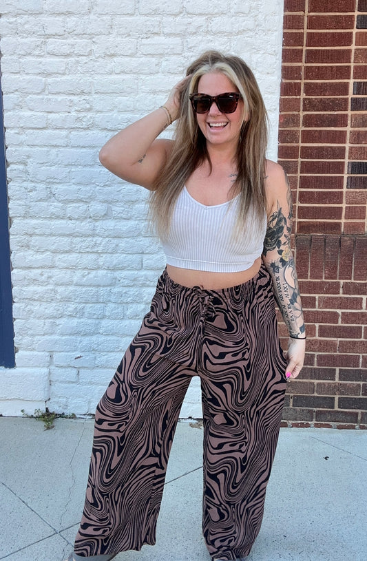 In A Daze Pants // Brown