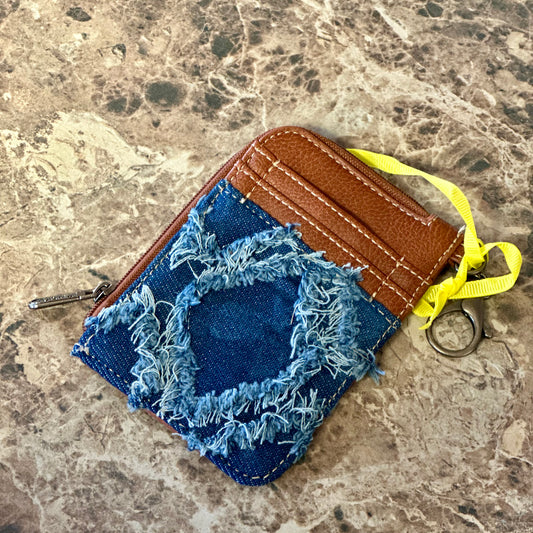 Denim Wrangler Card Wallet