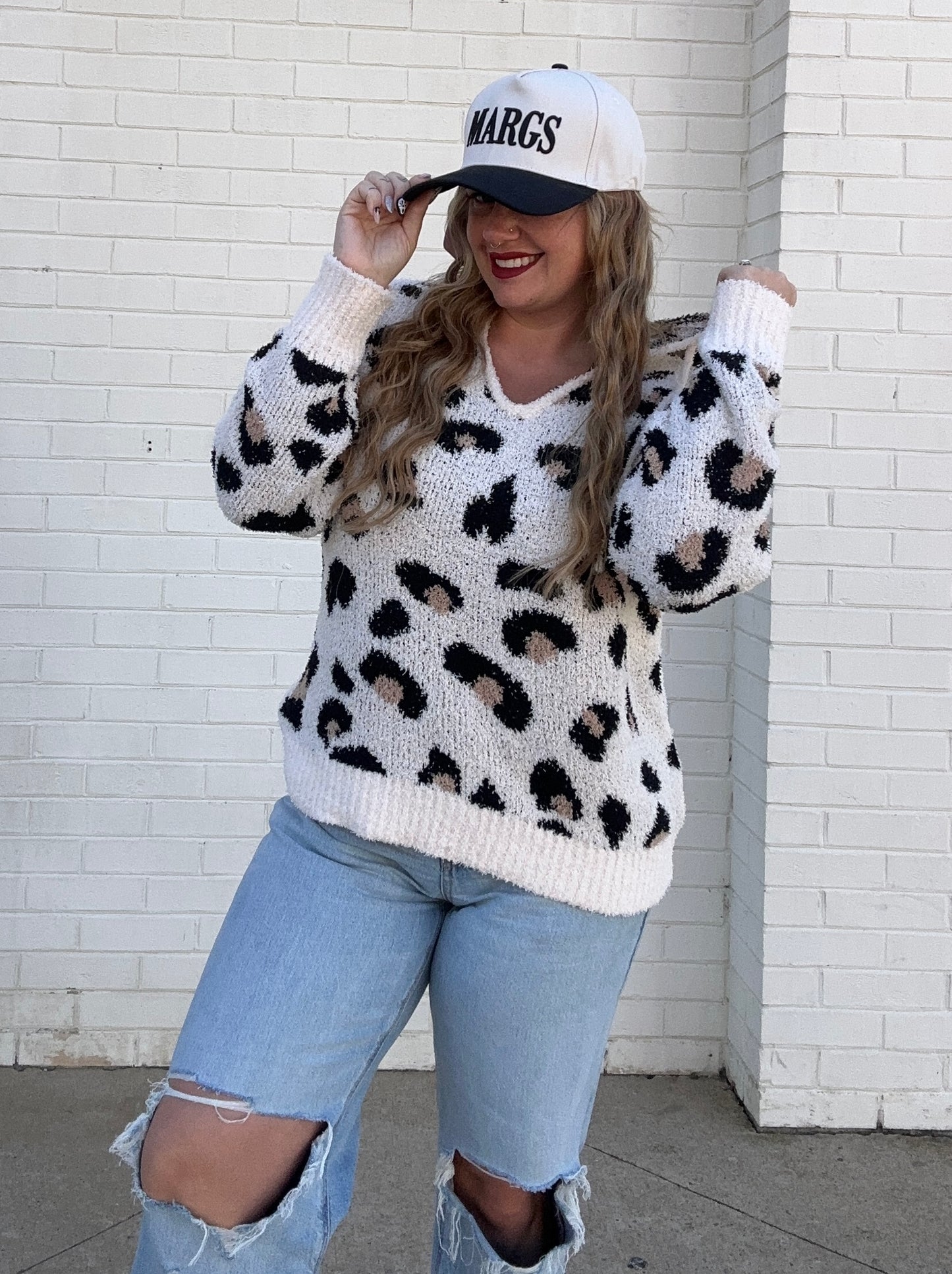 Leopard Print Soft Hoodie