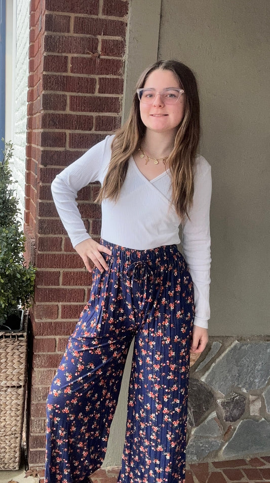 Botanical Garden Pants // Navy