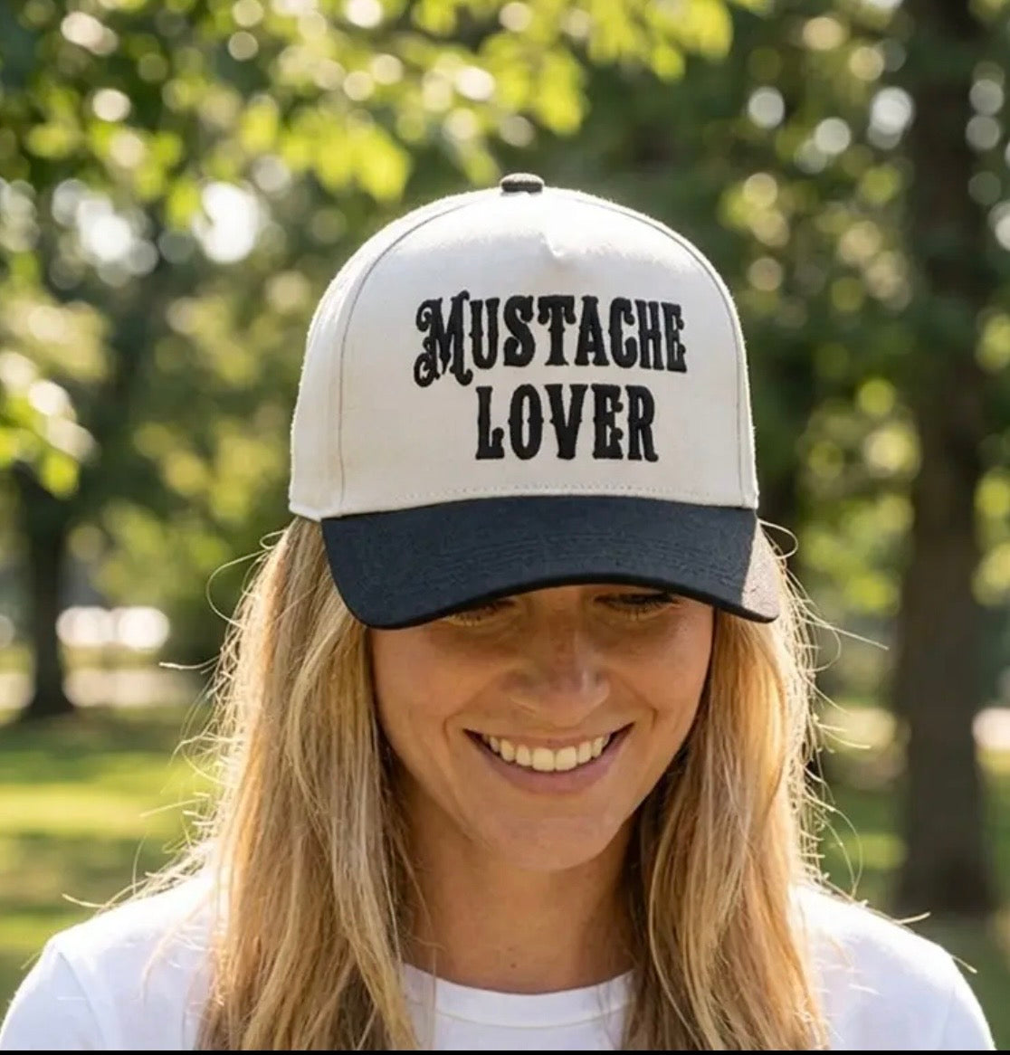 Mustache Lover // Black // Hat
