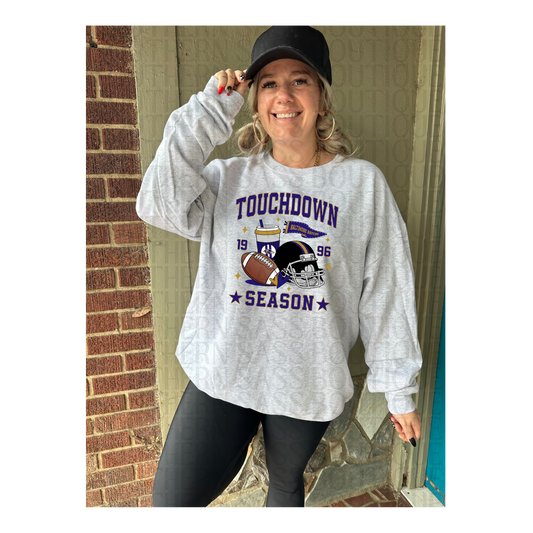 PREORDER : Baltimore Ravens - Touchdown Season // Graphic Sweatshirt