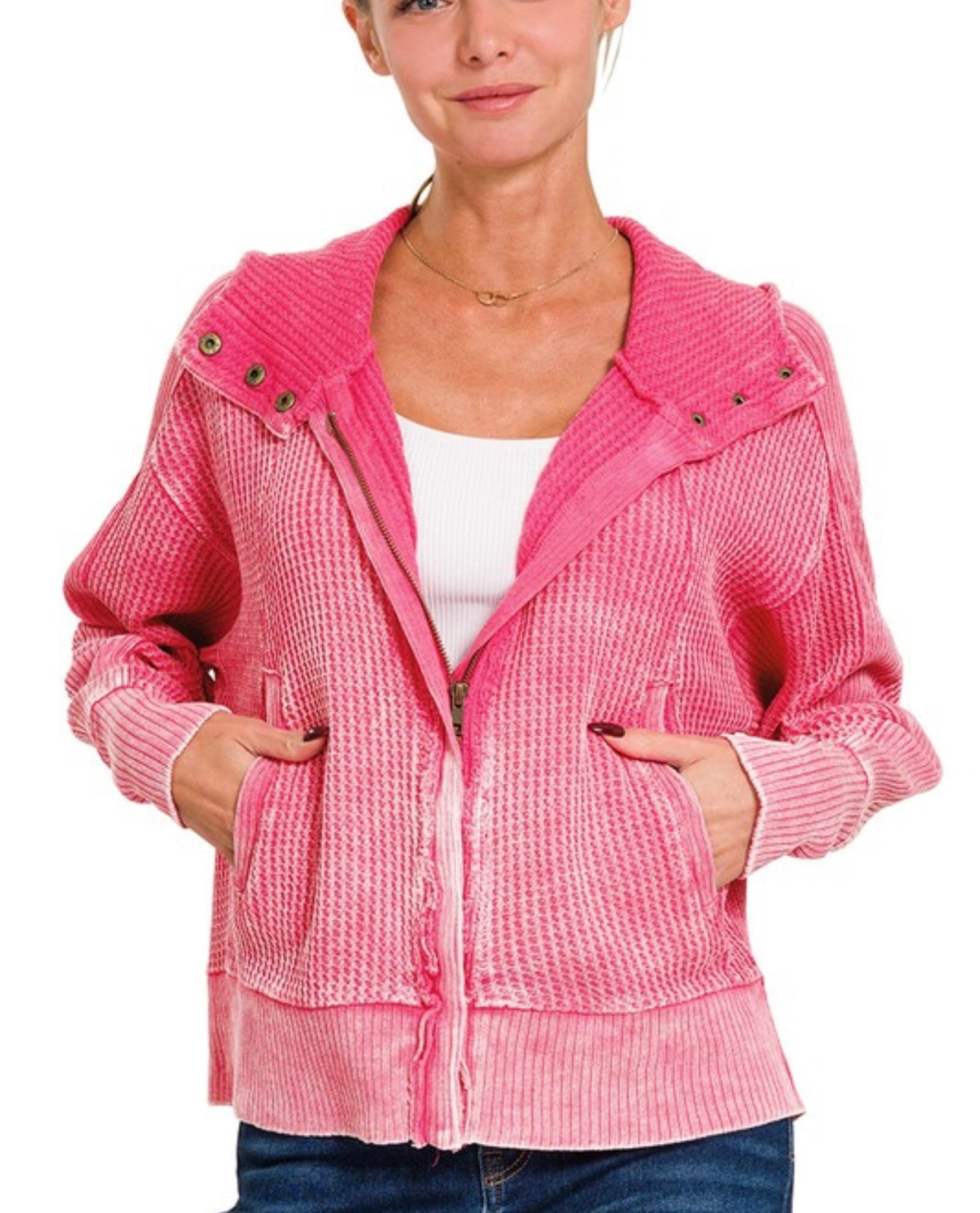 Mountainside Moment Jacket // Pink