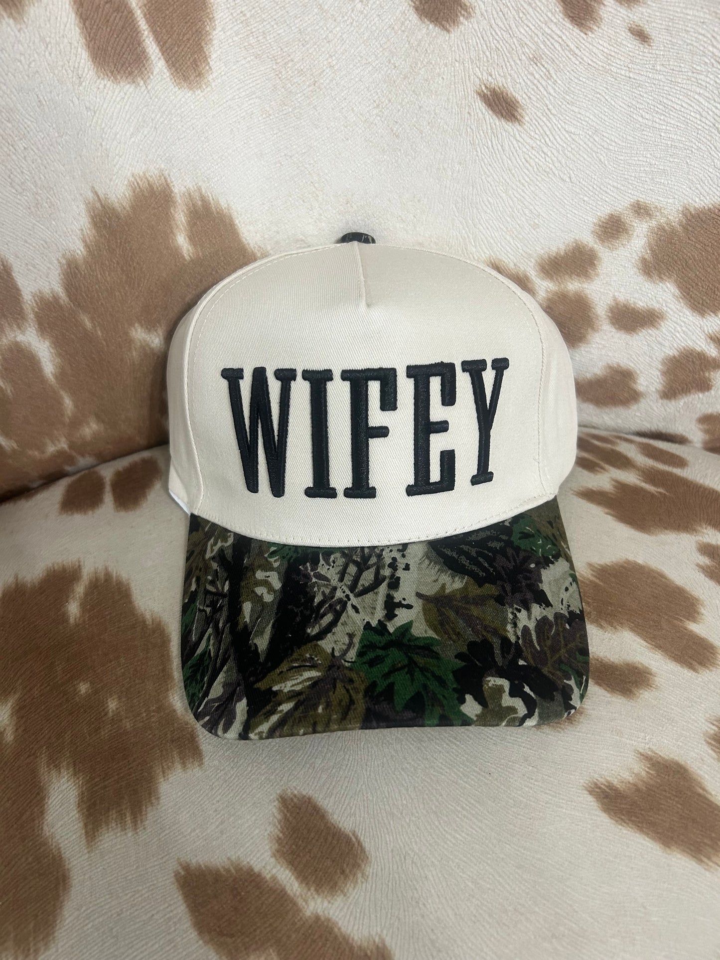 Wifey // Camo // Hat