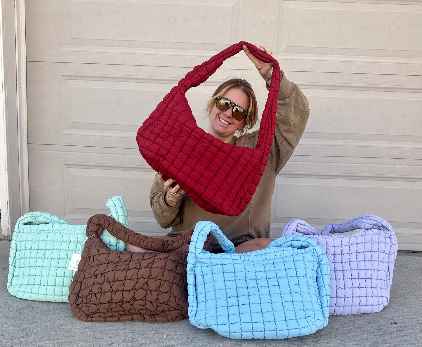 Large Puffer Bag