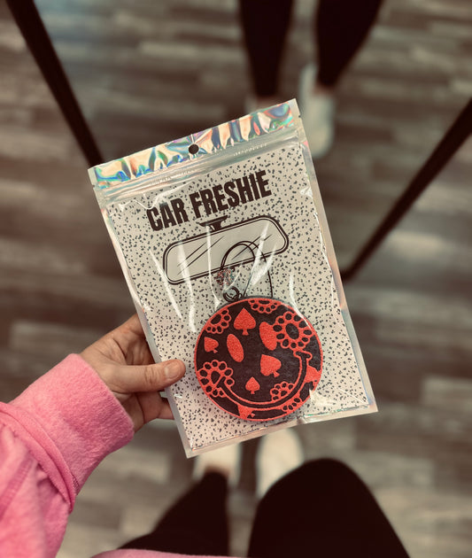 Western Smiley (Coral) - Oceans // Car Freshie