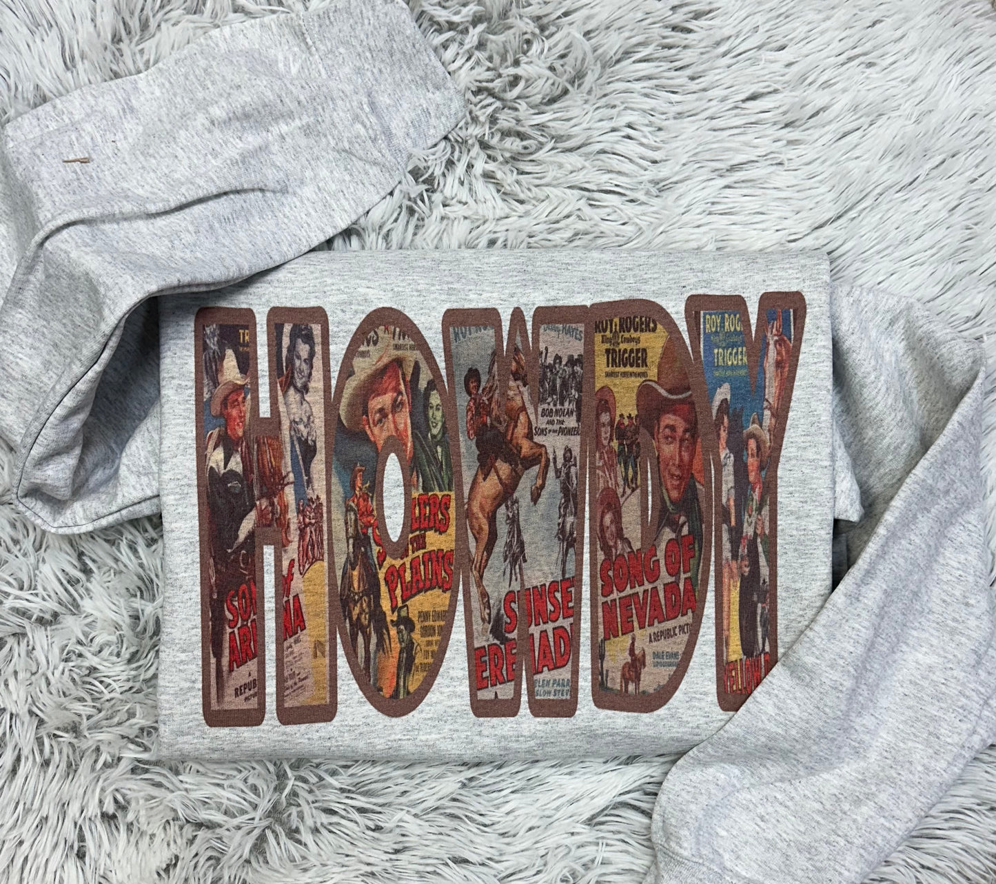 Howdy Roy Rogers // Graphic Crewneck