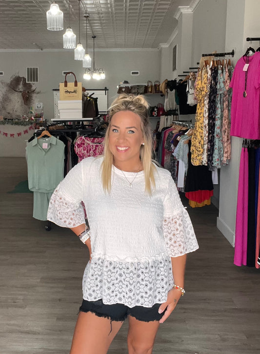 In My Heart Tunic // White