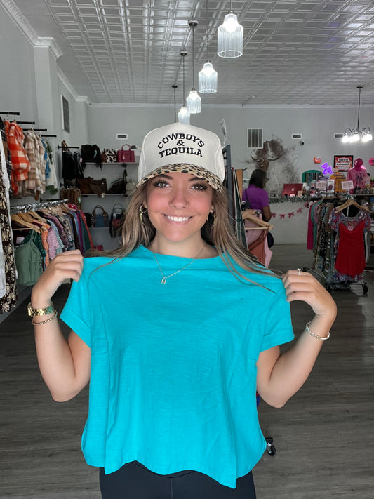 Today’s Favorite Tee Shirt // Turquoise