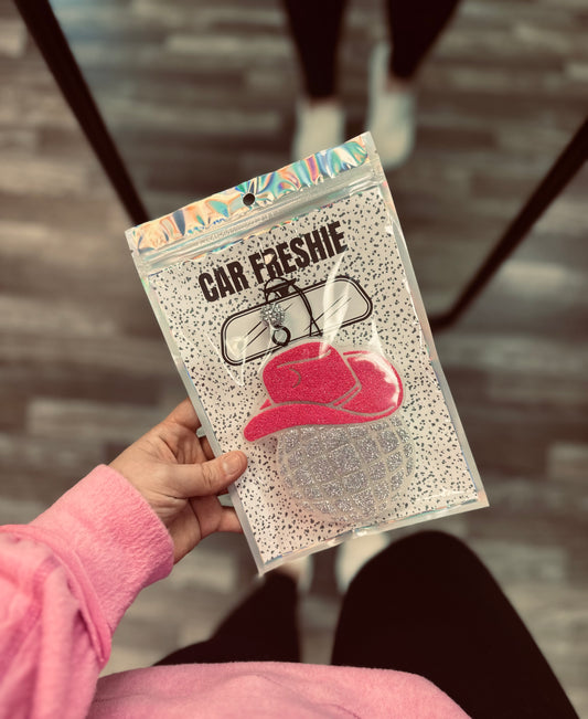 Cowgirl Disco (Pink) - Cowboy Sunset // Car Freshie