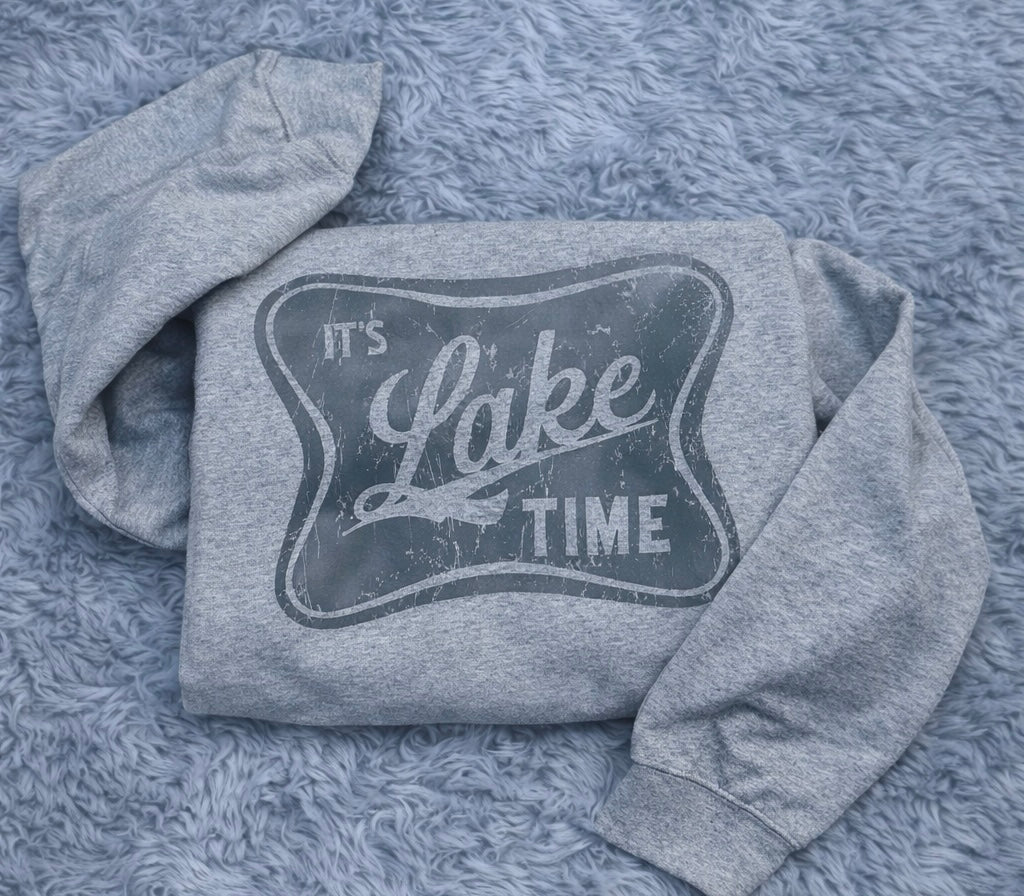 It’s Lake Time // Graphic Crewneck