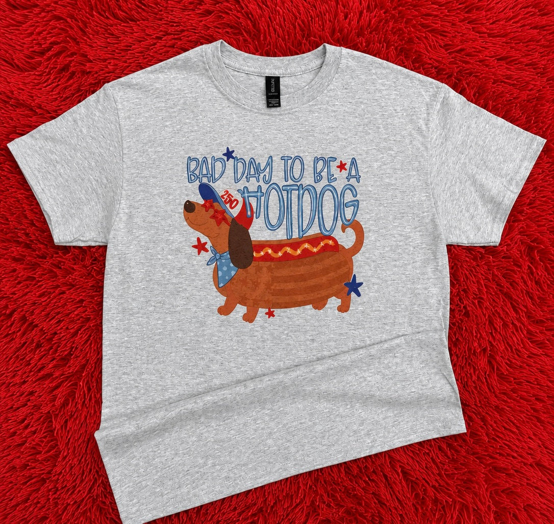 Bad Day To Be A HotDog // Graphic Tee