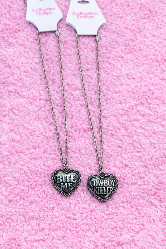 Western Heart Necklaces