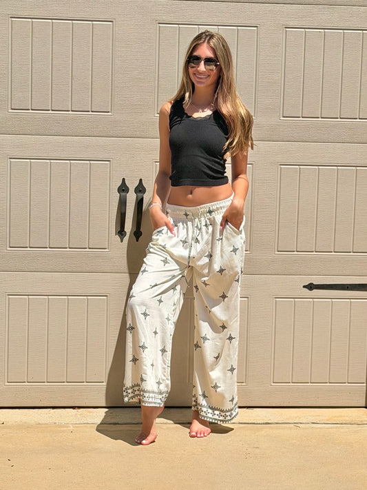 Wildflower Wander Pants // Ivory
