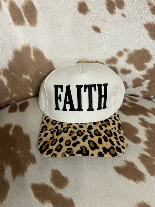 Faith // Leopard // Hat