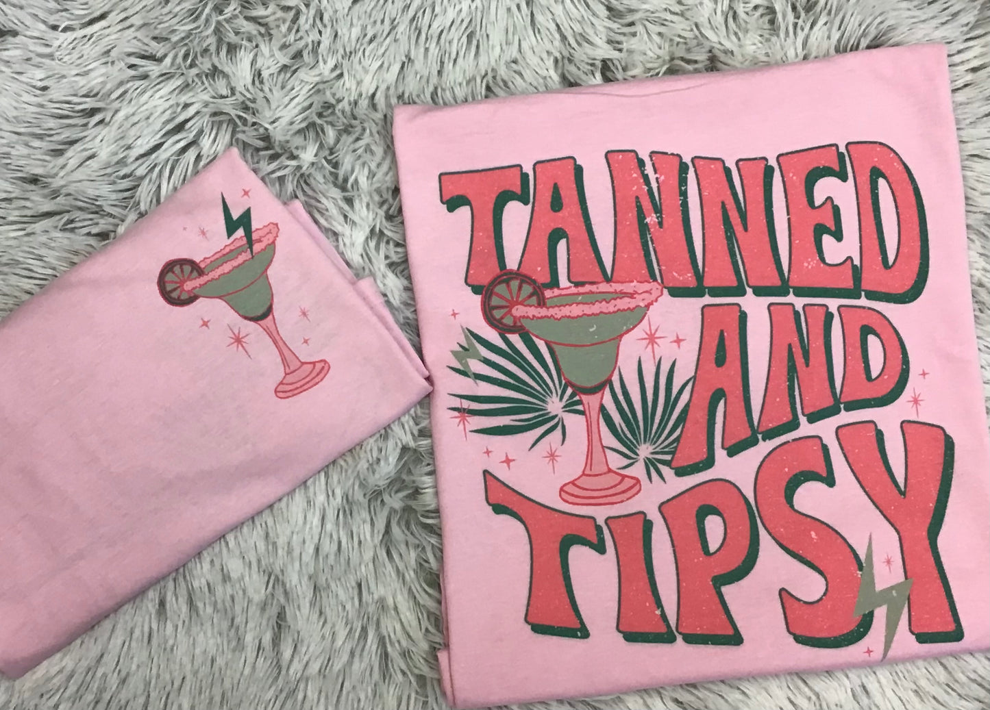 Tanned And Tipsy // Graphic Tee