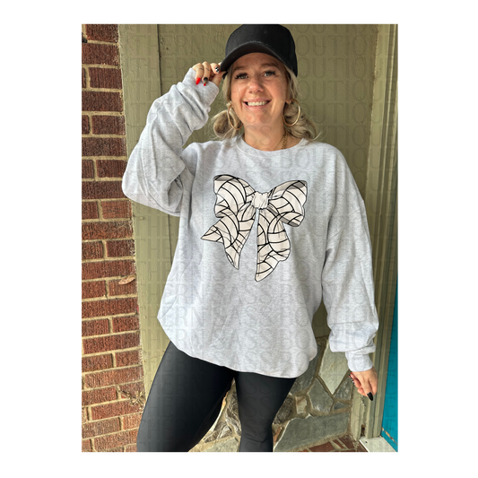 PREORDER : Volleyball Bow // Graphic Sweatshirt