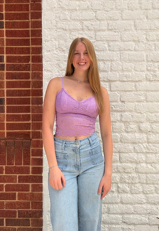 Invested In You Cami // Purple