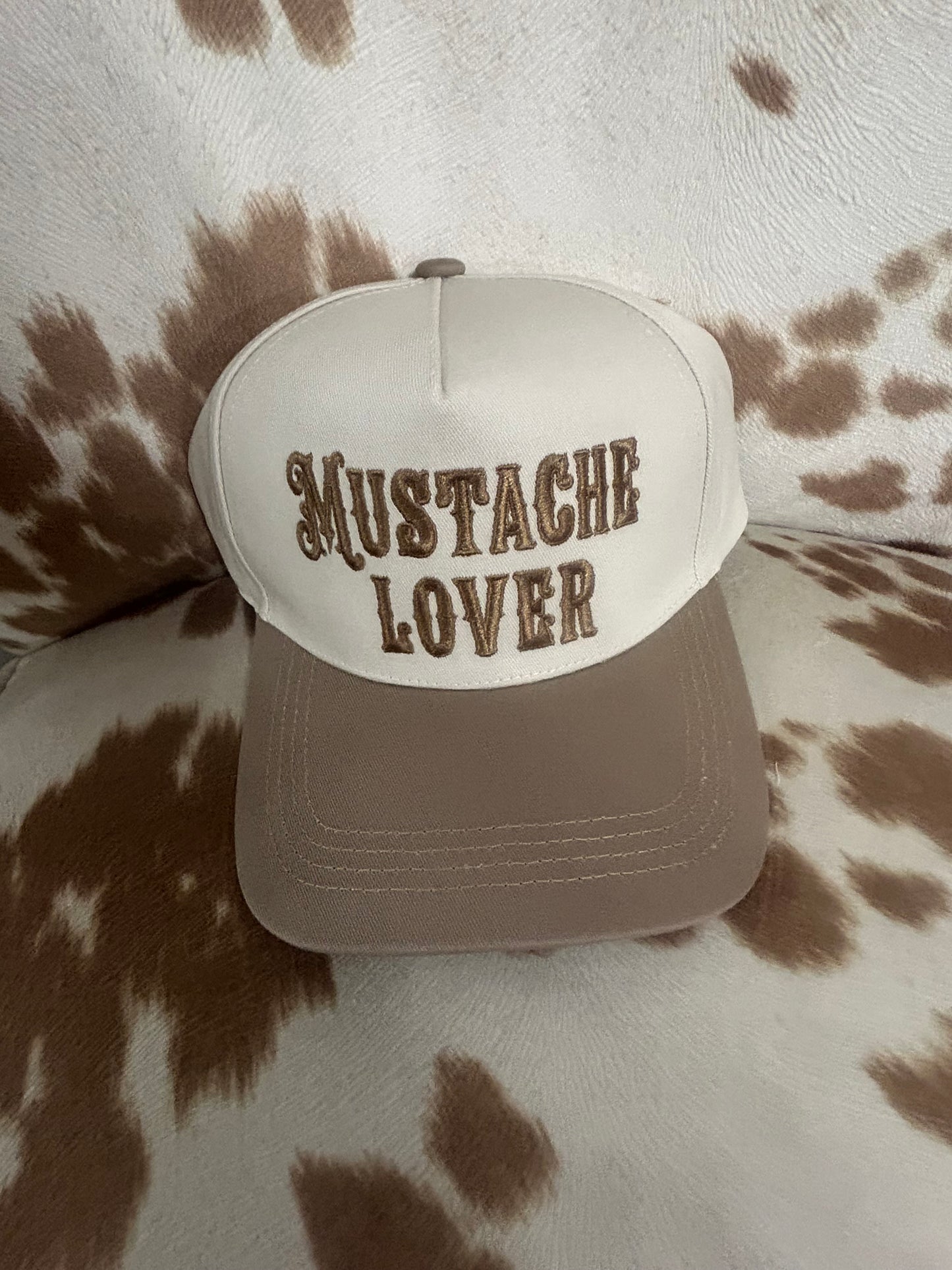 Mustache Lover // Khaki // Hat