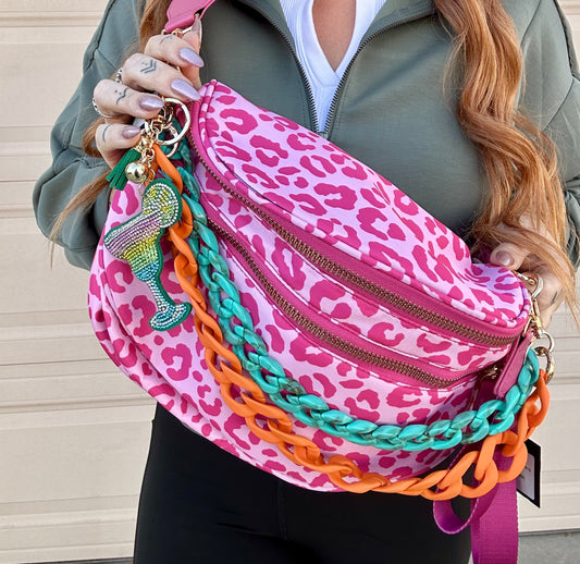 Medium Acrylic Bag Chain