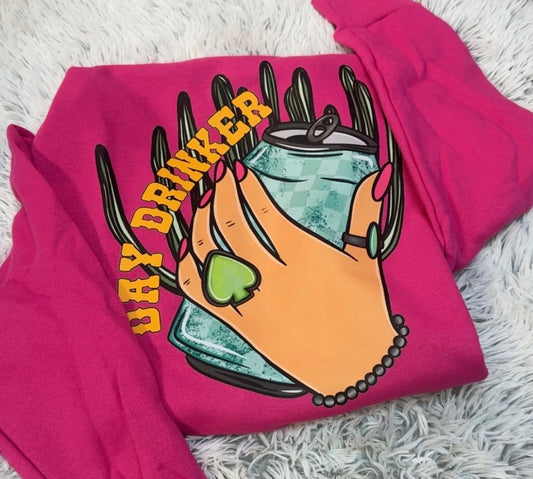 Day Drinker // Graphic Crewneck