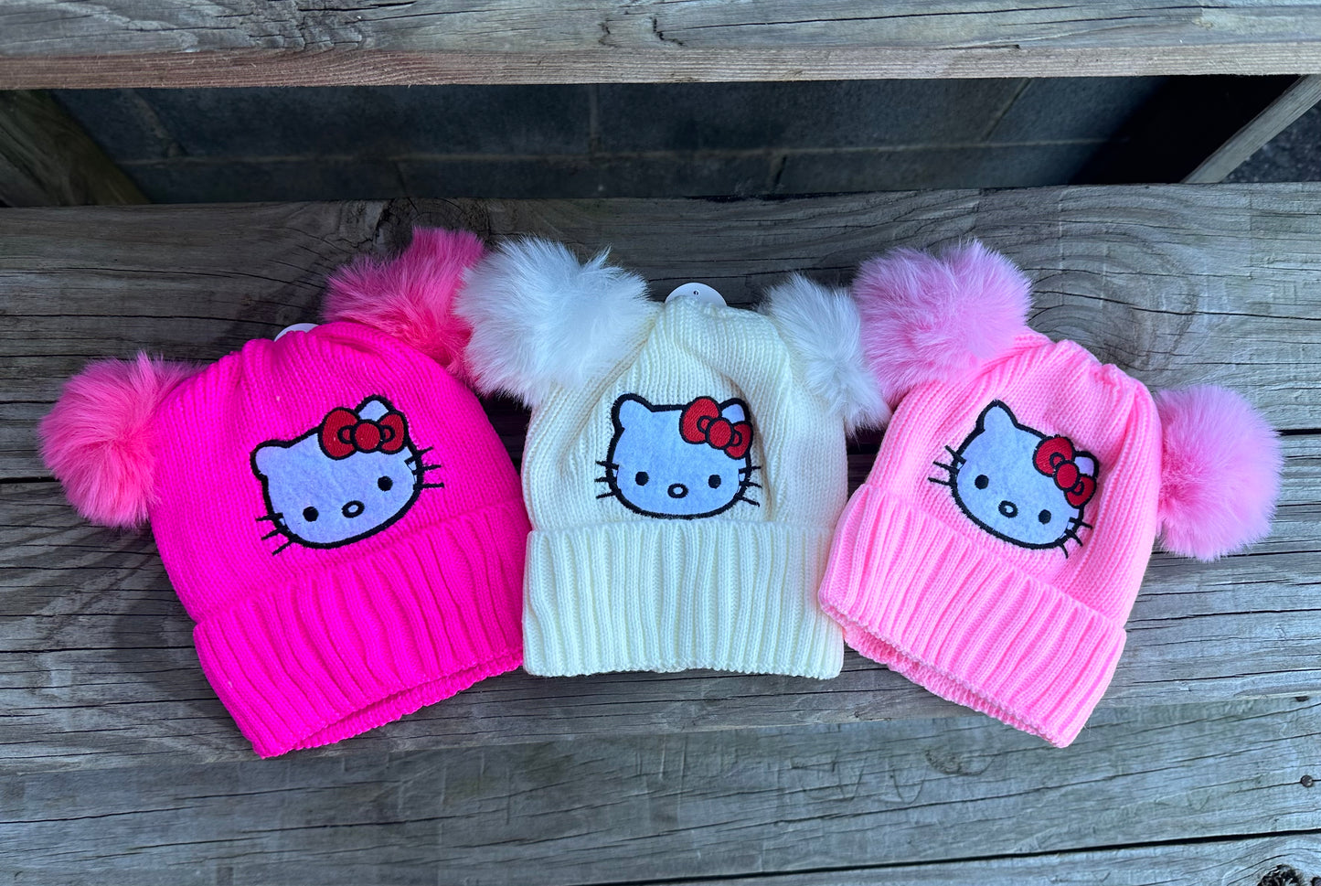 Kitty Youth Beanies 3/6 years