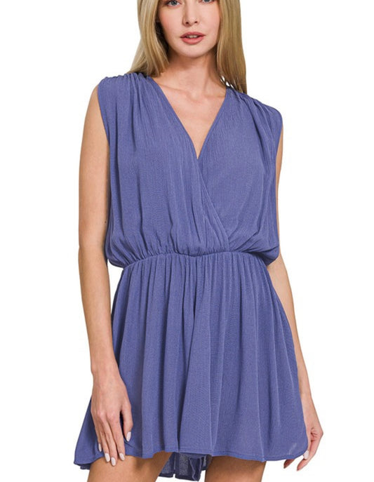 Draped Romper // Marlin